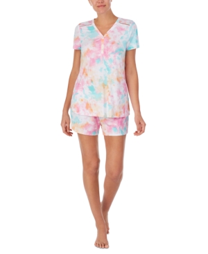 Cuddl Duds T-Shirt & Shorts Pajama Set