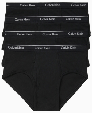 CALVIN KLEIN MEN'S BIG & TALL COTTON CLASSICS 3-PACK BRIEFS UNDERWEAR