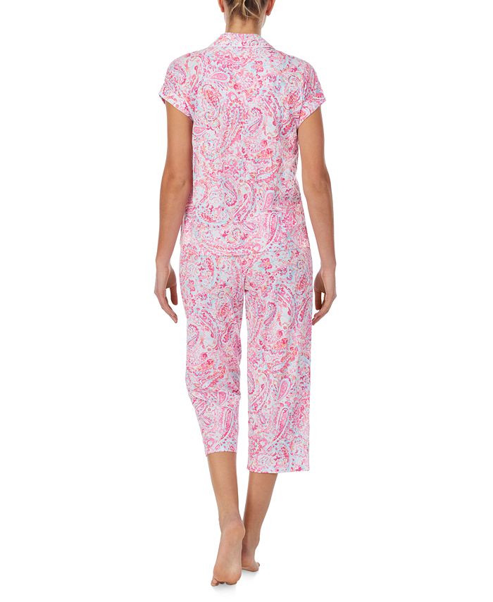 Lauren Ralph Lauren Petite Printed Capri Pants Pajamas Set & Reviews ...