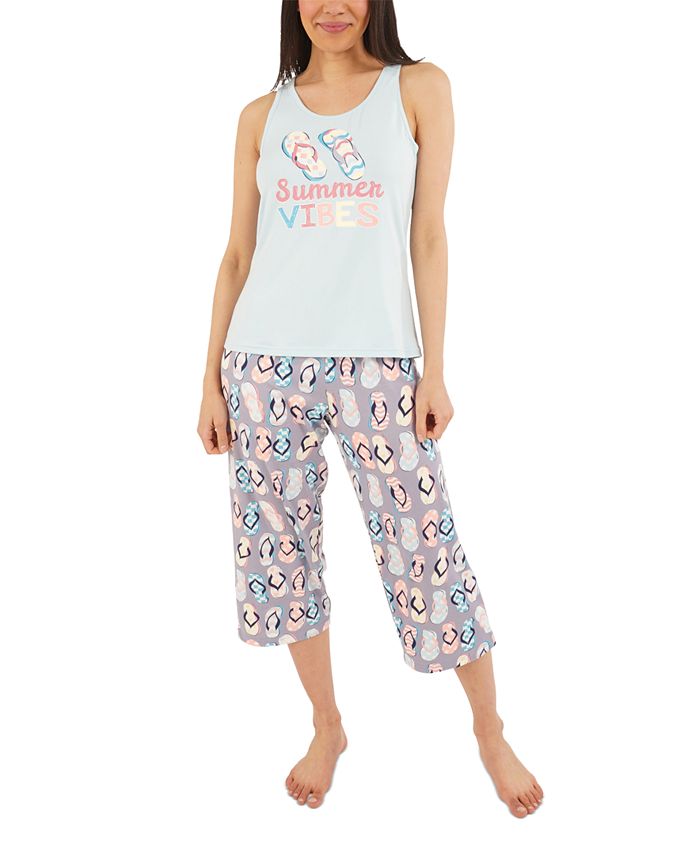 Summer capri cheap pajamas