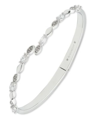 Givenchy Rose Gold and Crystal Cuff Bracelet