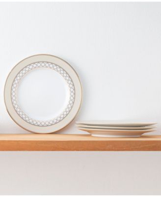 Eternal Palace Gold Set of 4 Salad Plates, 8-1/4"