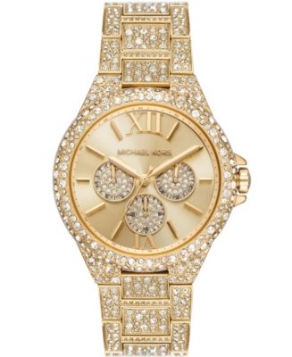 Michael Kors Gold Diamond Watch Michael Kors Tortoise Diamond Bezel Dress Wrist Watch for  main image 2