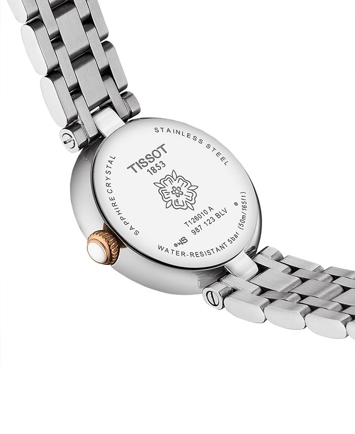 Tissot - Women's Swiss Bellissima Two-Tone Stainless Steel Bracelet Watch 26mm