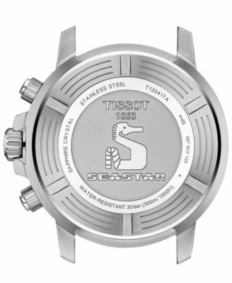 Men's Swiss Chronograph Seastar 1000 Stainless Steel Bracelet Watch 46mm