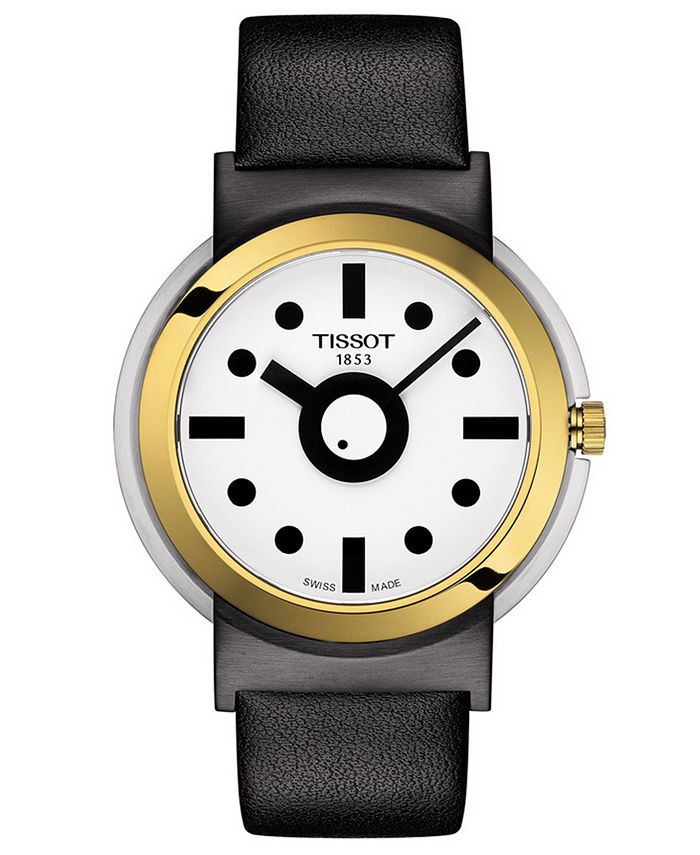 Tissot - Men's Swiss Heritage Memphis Brown Strap Watch 41mm