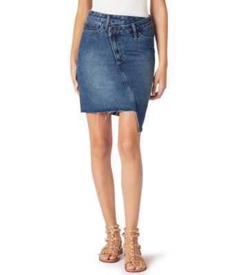Sam Edelman - The Riley Cotton Asymmetrical Denim Skirt