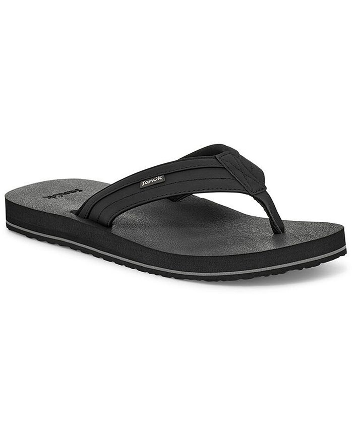 Sanuk Men's Ziggy Flip-Flop Sandals - Macy's