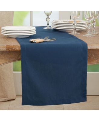 Everyday Design Solid Color Table Runner, 120" x 16"