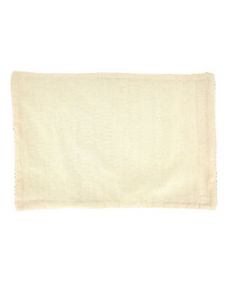 Table Placemats with Woven Line Design Set of 4, 20" x 14"