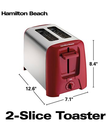 Hamilton Beach Retractable Cord 2 Slice Toaster - Macy's