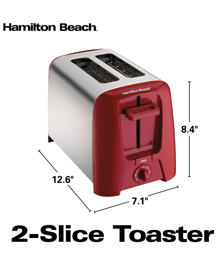 Hamilton Beach 2Slice Toaster with Extra Wide Slots Macy's