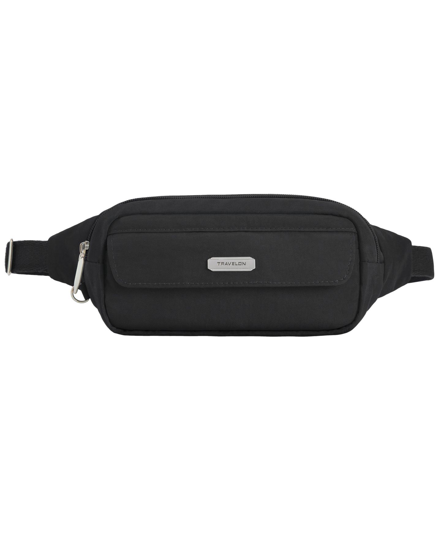 Сумка Travelon Essentials Anti-Theft Slim Belt, цвет: Чёрный — фото 1