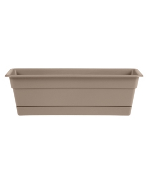 Bloem Dura Cotta Window Box Planter with 30
