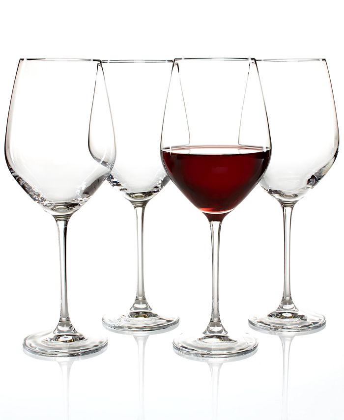 Hotel Collection Set of 4 Red Wine Glasses Macy's