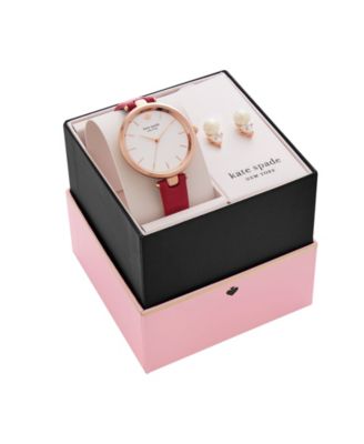 kate spade watch and earring set