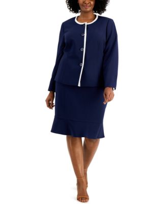 Navy skirt macy's best sale