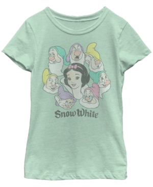 Big Girls Disney Princesses Snow White Short Sleeve T-shirt