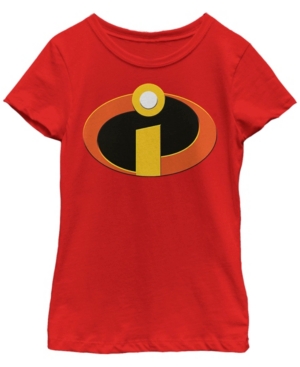 Big Girls The Incredibles Logo Short Sleeve T-shirt