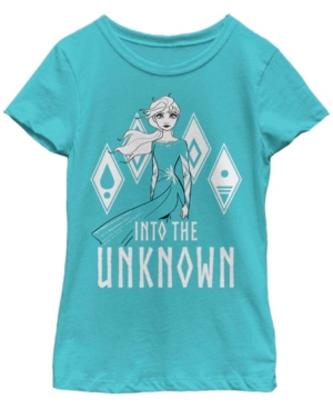 Big Girls Frozen 2 Fifth Element Short Sleeve T-shirt