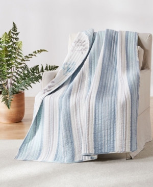 Levtex Ipanema Quilted Throw In Blue