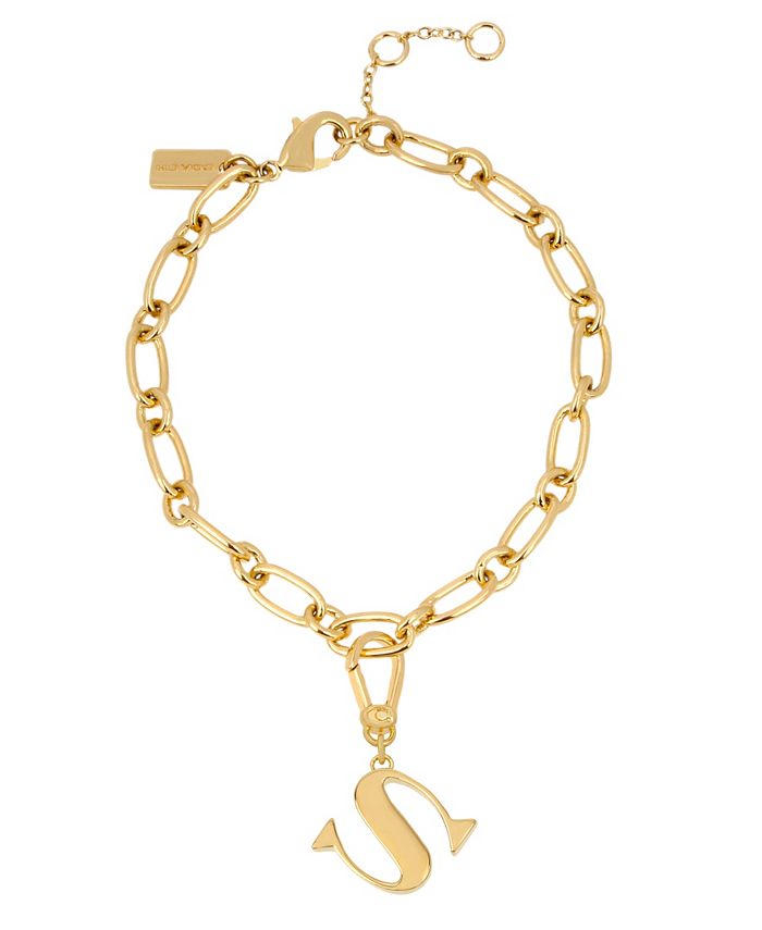 COACH Gold-Tone Collectible Initial Charm - Macy's