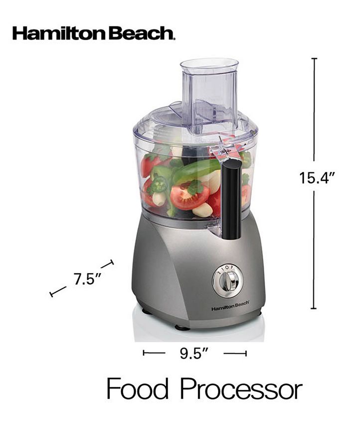 Hamilton Beach 10Cup Food Processor with 6 Functions Macy's