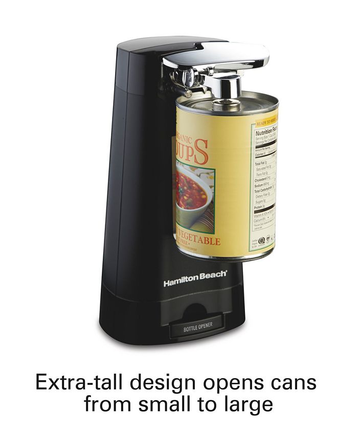Hamilton Beach Can Opener with Builtin Knife Sharpener Macy's