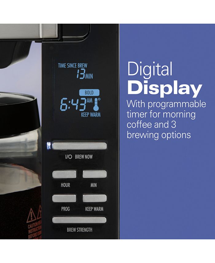 Hamilton Beach Easy Access Ultra Programmable 12Cup Coffee Maker Macy's