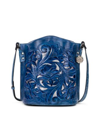 PATRICIA NASH Lavello Bucket Crossbody hot Safflower Blue