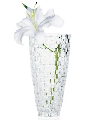 Mikasa Palazzo Crystal Vase 12" - Macy's