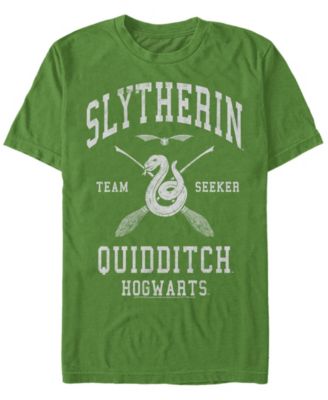Men's Slytherin Seeker Short Sleeve Crew T-shirt