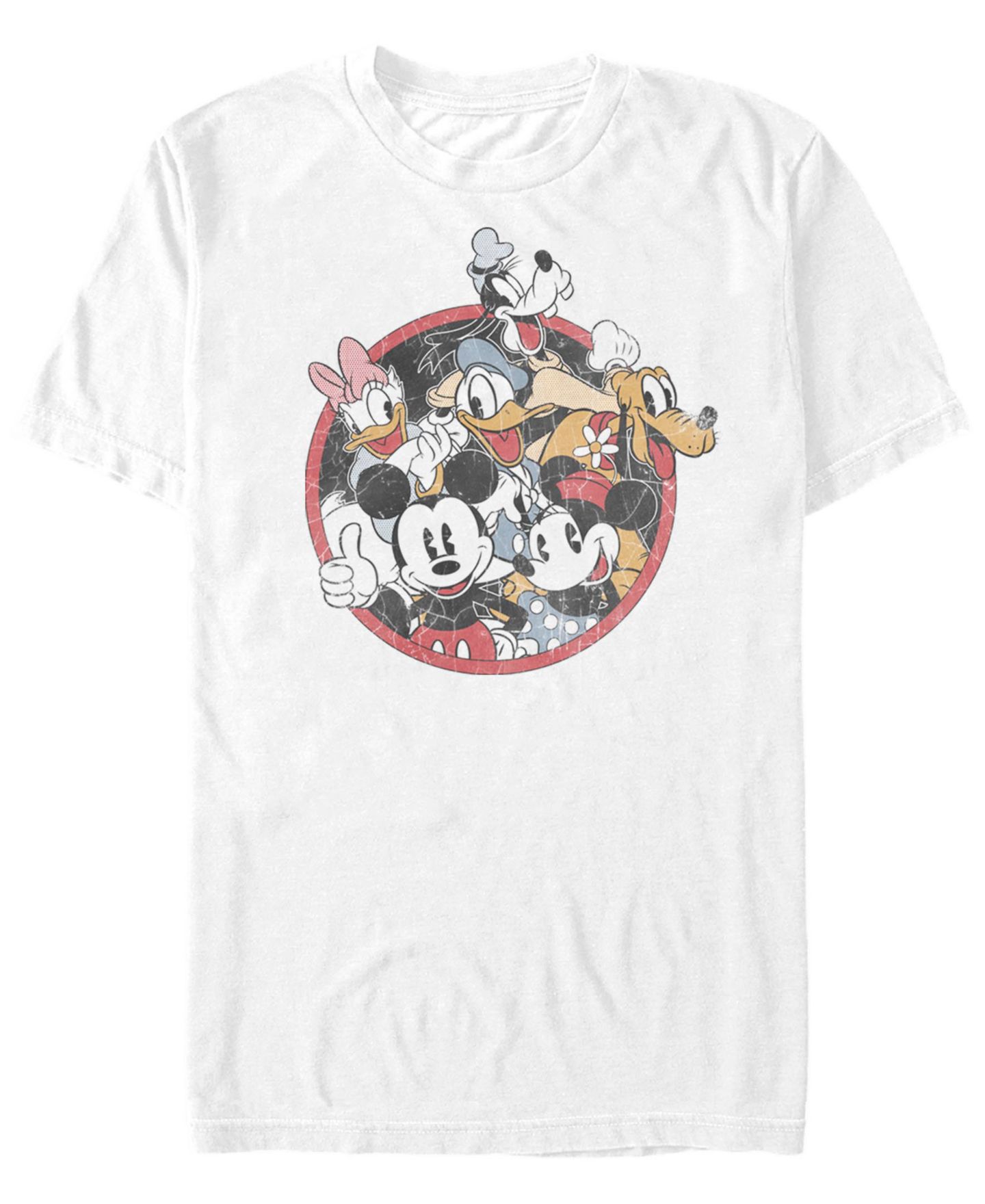 Мужская футболка Fifth Sun Retro Groupie Short Sleeve Crew, цвет: Белый — фото 1