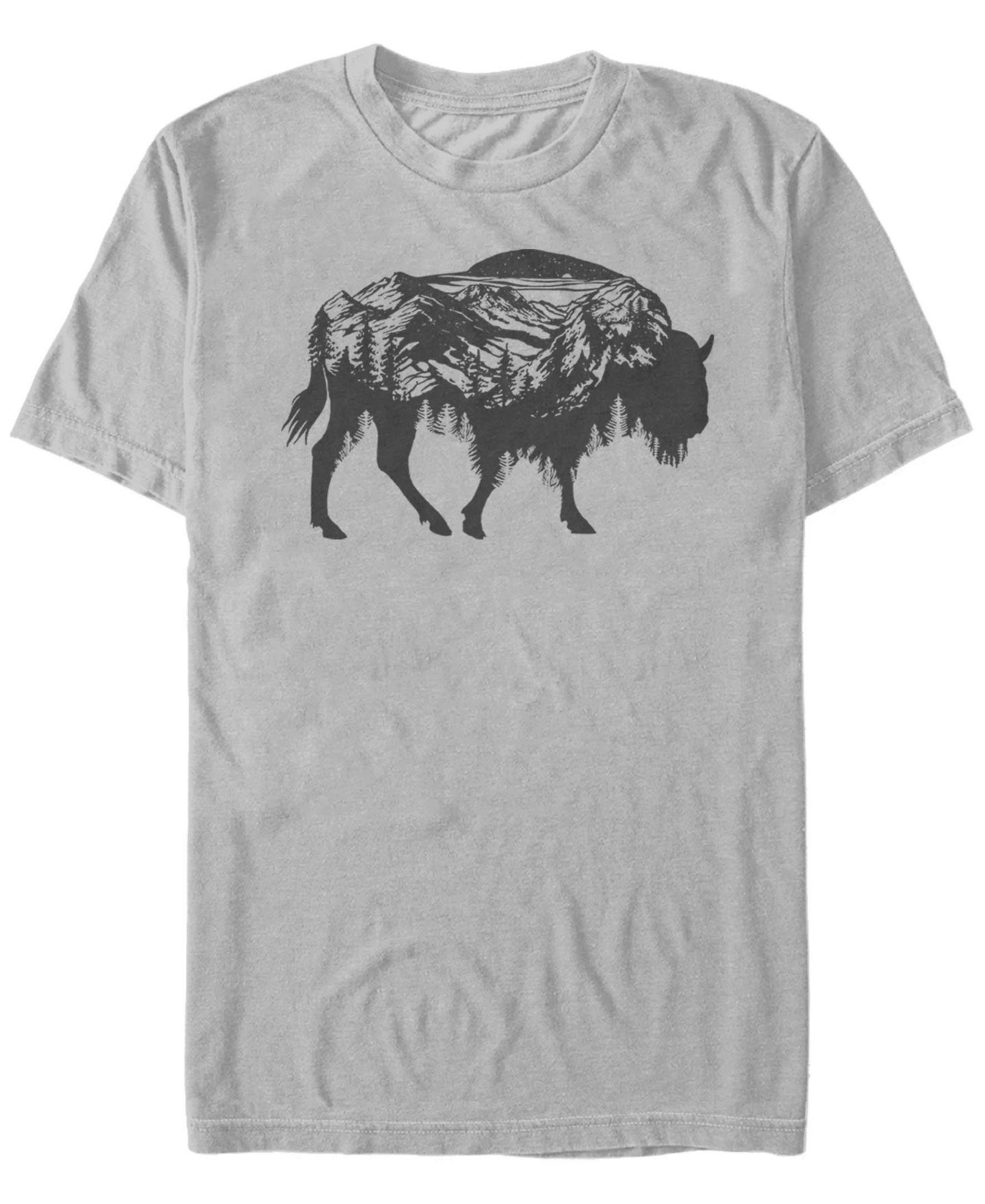 Мужская футболка Fifth Sun Adventure Short Sleeve Crew, цвет: Серебряный — фото 1
