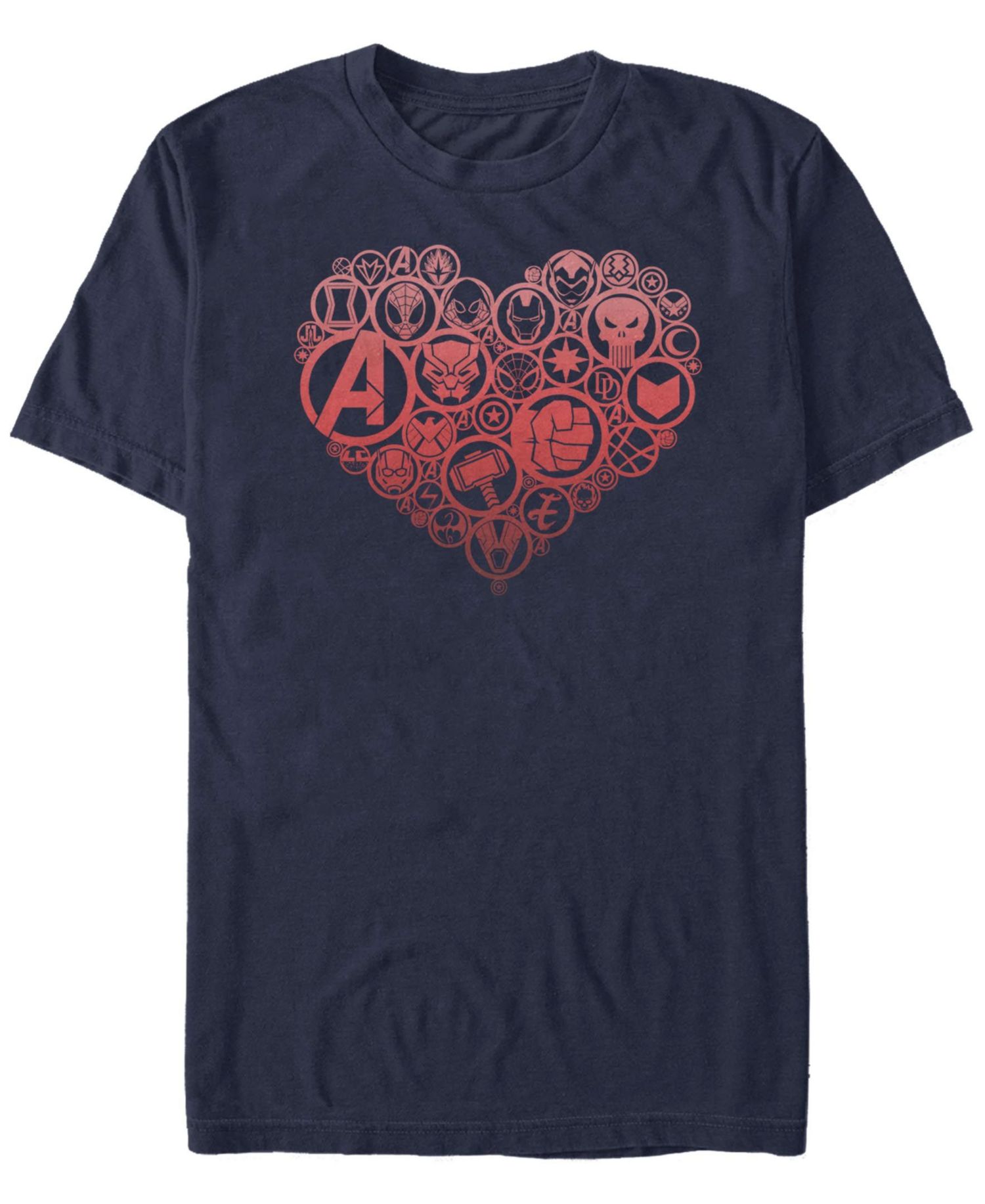 Men's Heart Icons Short Sleeve Crew T-shirt
