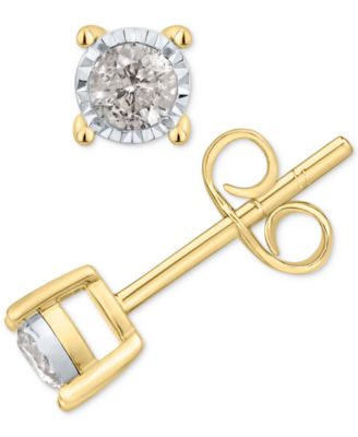 macy's diamond studs sale
