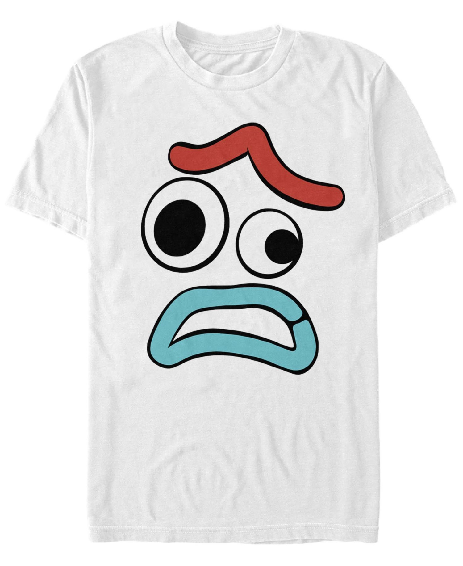 Men's Scared Forky Short Sleeve Crew T-shirt