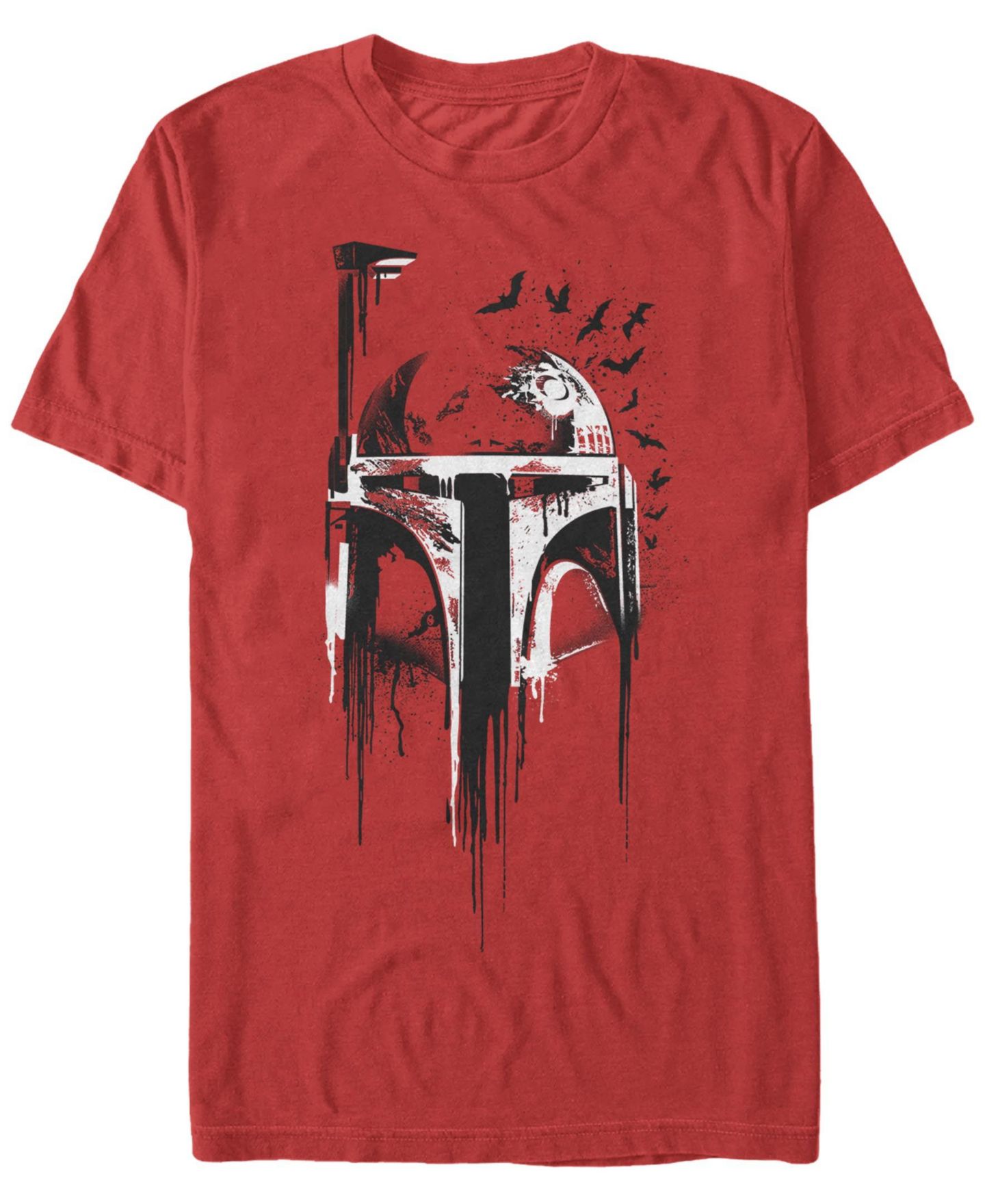 Мужская футболка Fifth Sun Fear The Fett Short Sleeve Crew, цвет: Красный — фото 1