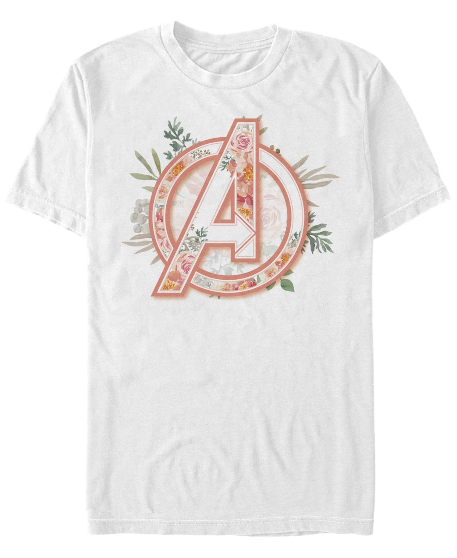 Men's Avenger Floral Short Sleeve Crew T-shirt