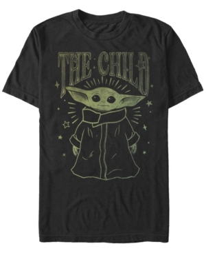 Fifth Sun Men's The Child Short Sleeve Crew T-shirt In Black