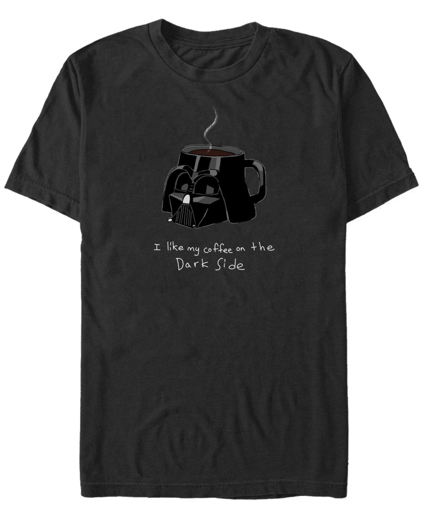 Мужская футболка Fifth Sun Coffee Dark Side Short Sleeve Crew, цвет: Чёрный — фото 1