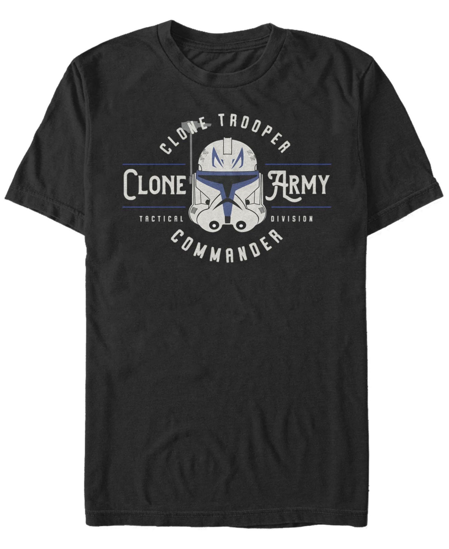 Men's Clone Army Emblem Short Sleeve Crew T-shirt