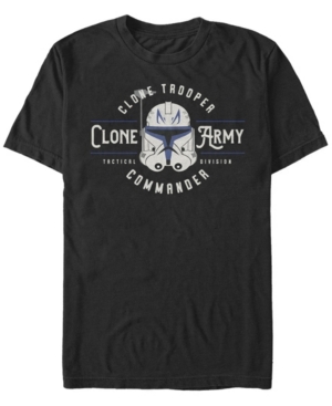 Fifth Sun Men's Clone Army Emblem Short Sleeve Crew T-shirt In Black