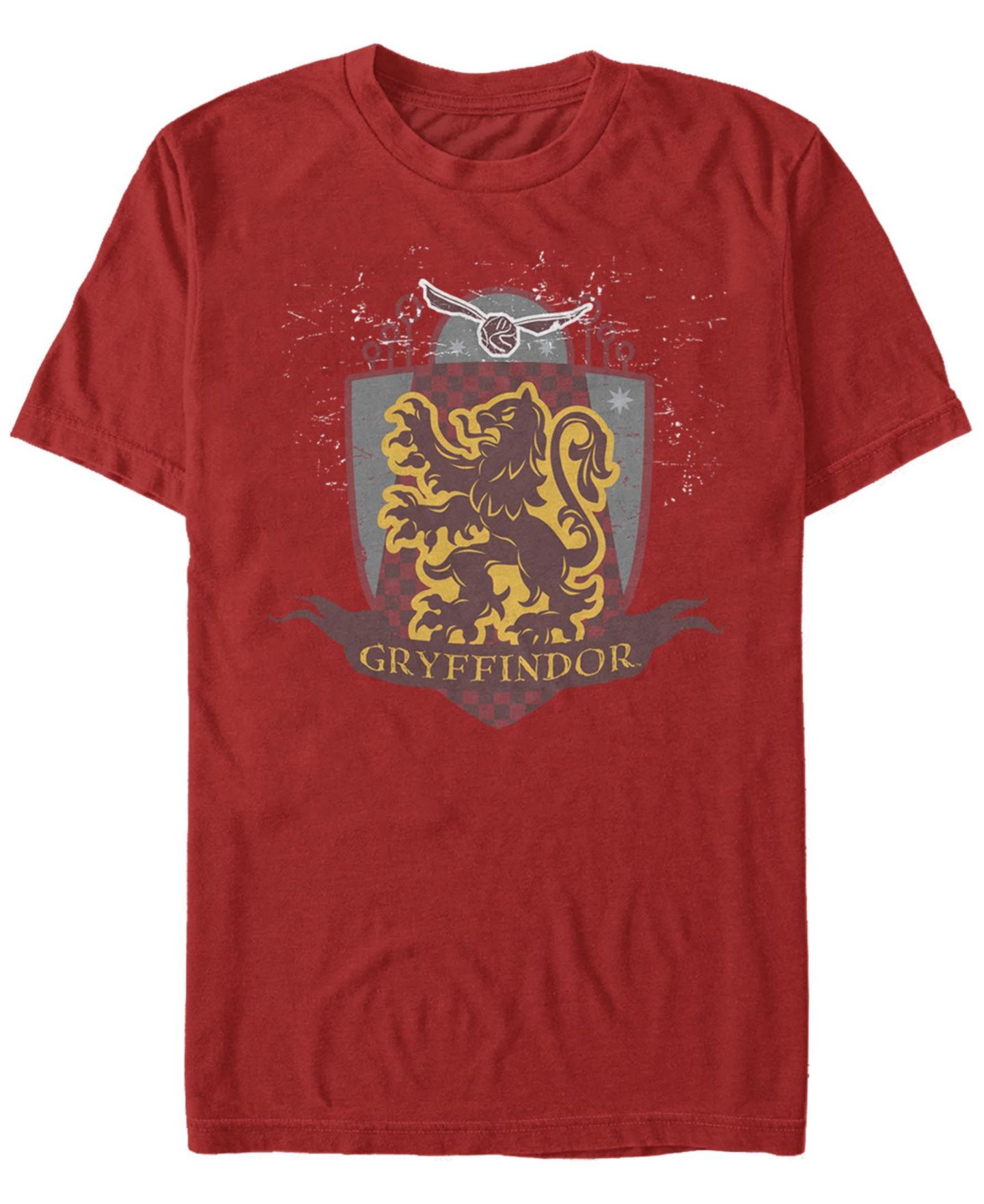 Мужская футболка Fifth Sun Gryffindor Quidditch Short Sleeve Crew, цвет: Красный — фото 1