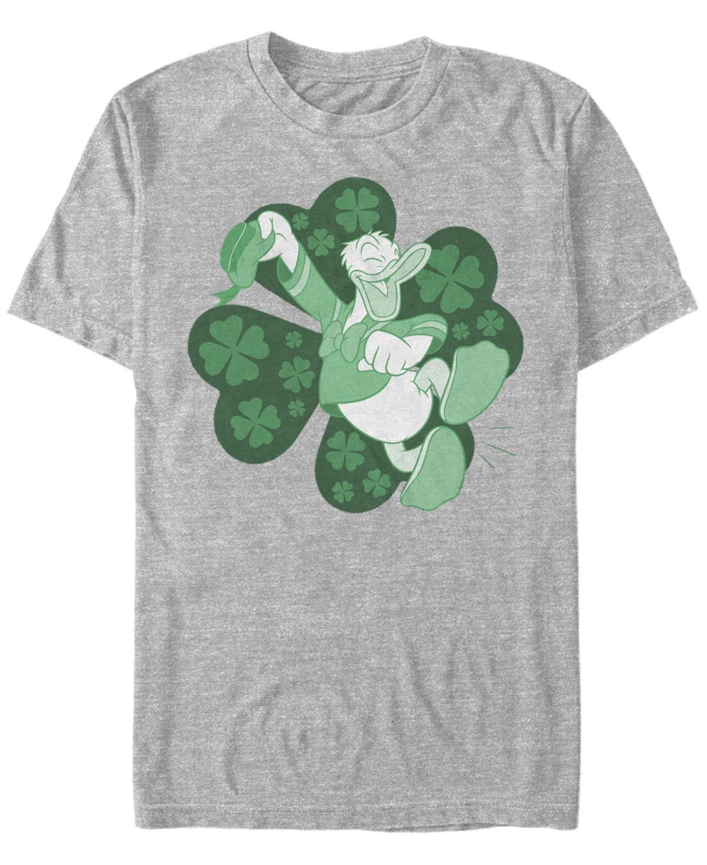 Мужская футболка Fifth Sun Lucky Duck Donald Short Sleeve Crew, цвет: Меланжевый — фото 1
