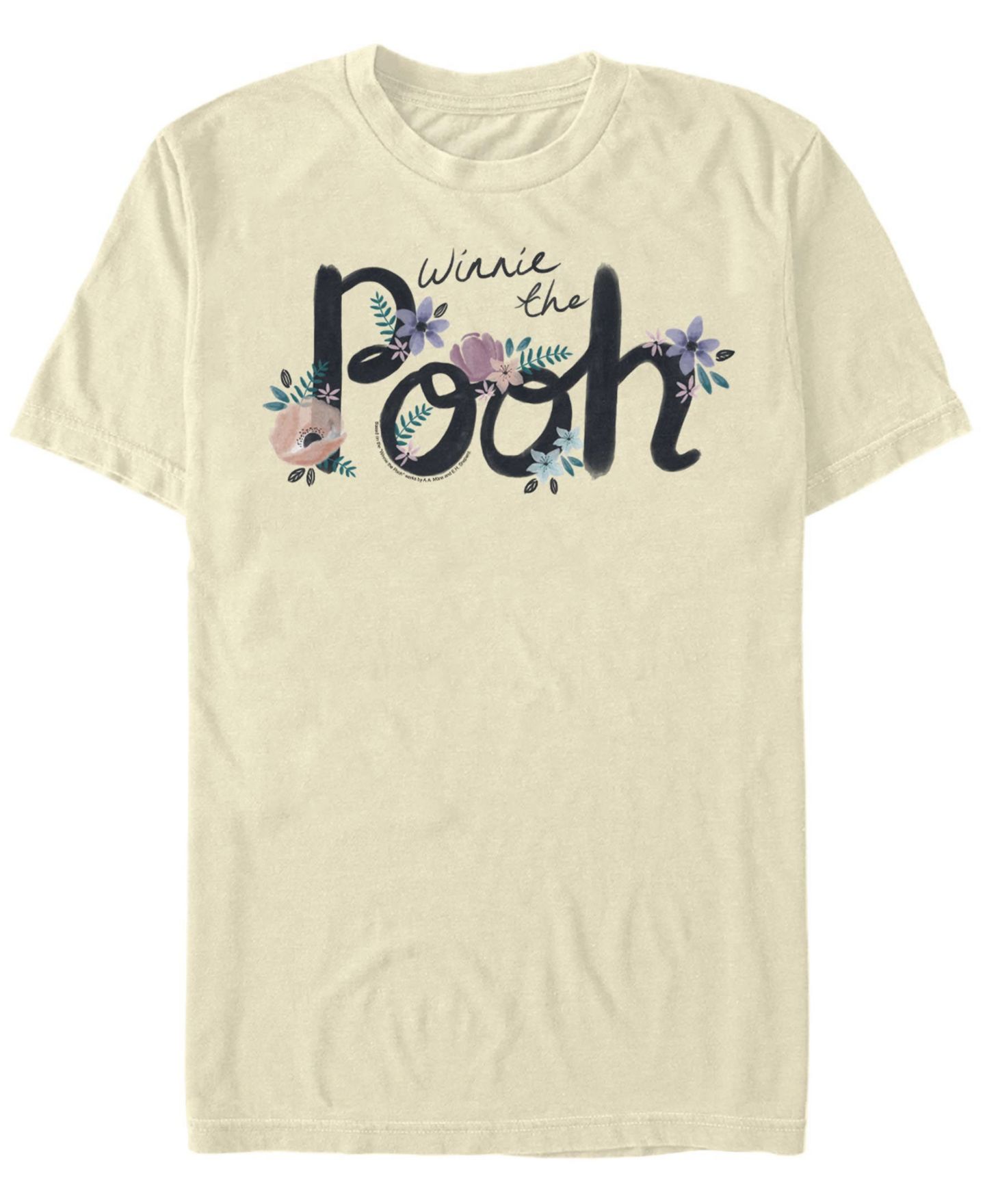 Мужская футболка Fifth Sun Name Art Short Sleeve Crew, цвет: Натуральный — фото 1