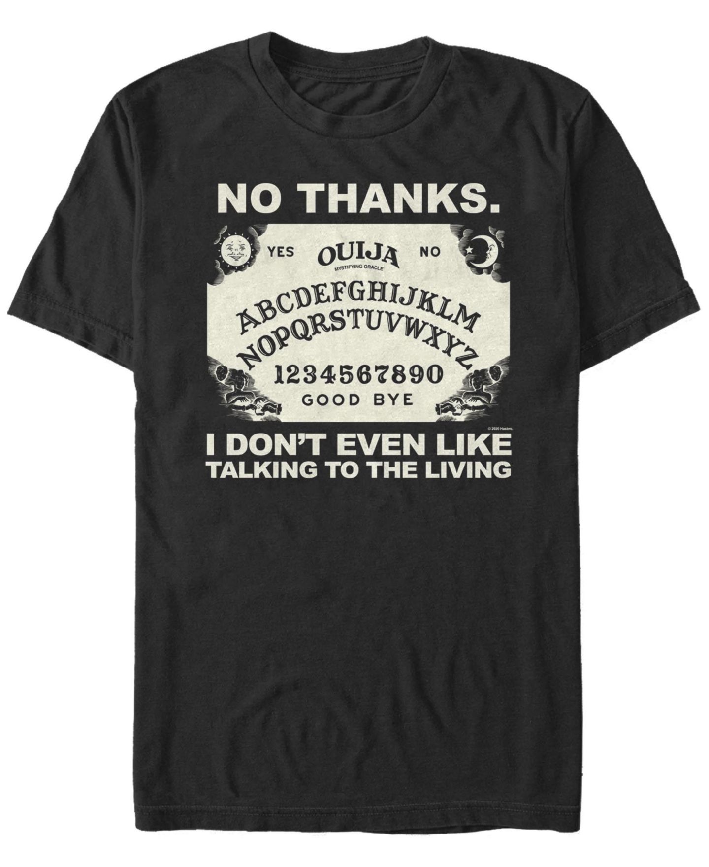 Мужская футболка Fifth Sun No Thanks Short Sleeve Crew, цвет: Чёрный — фото 1