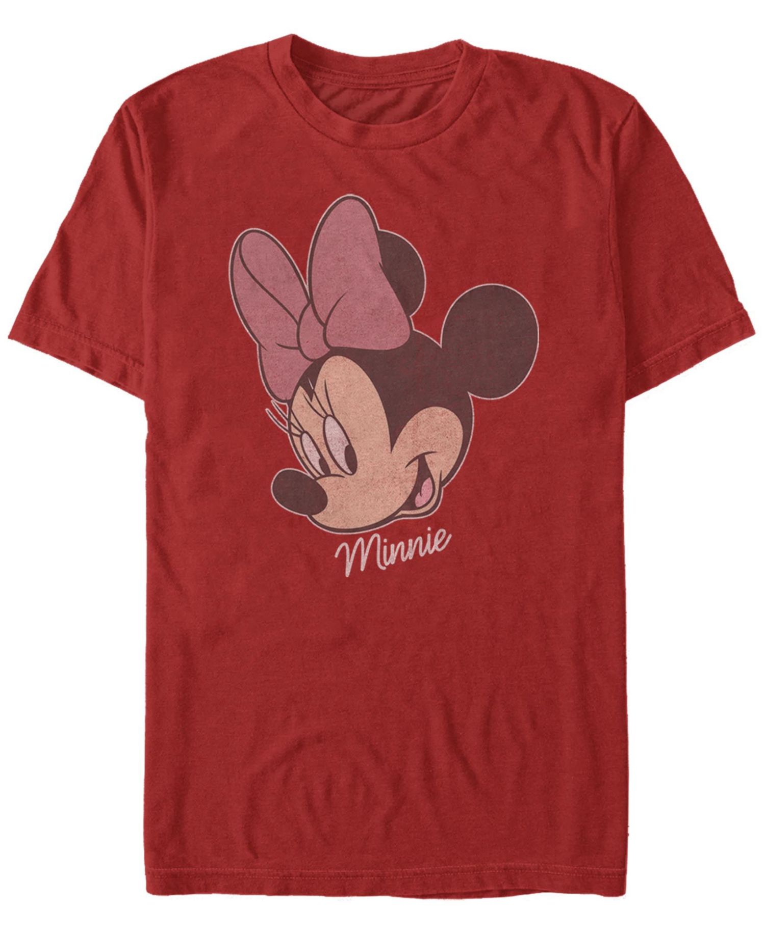 Men's Minnie Big Face Short Sleeve Crew T-shirt