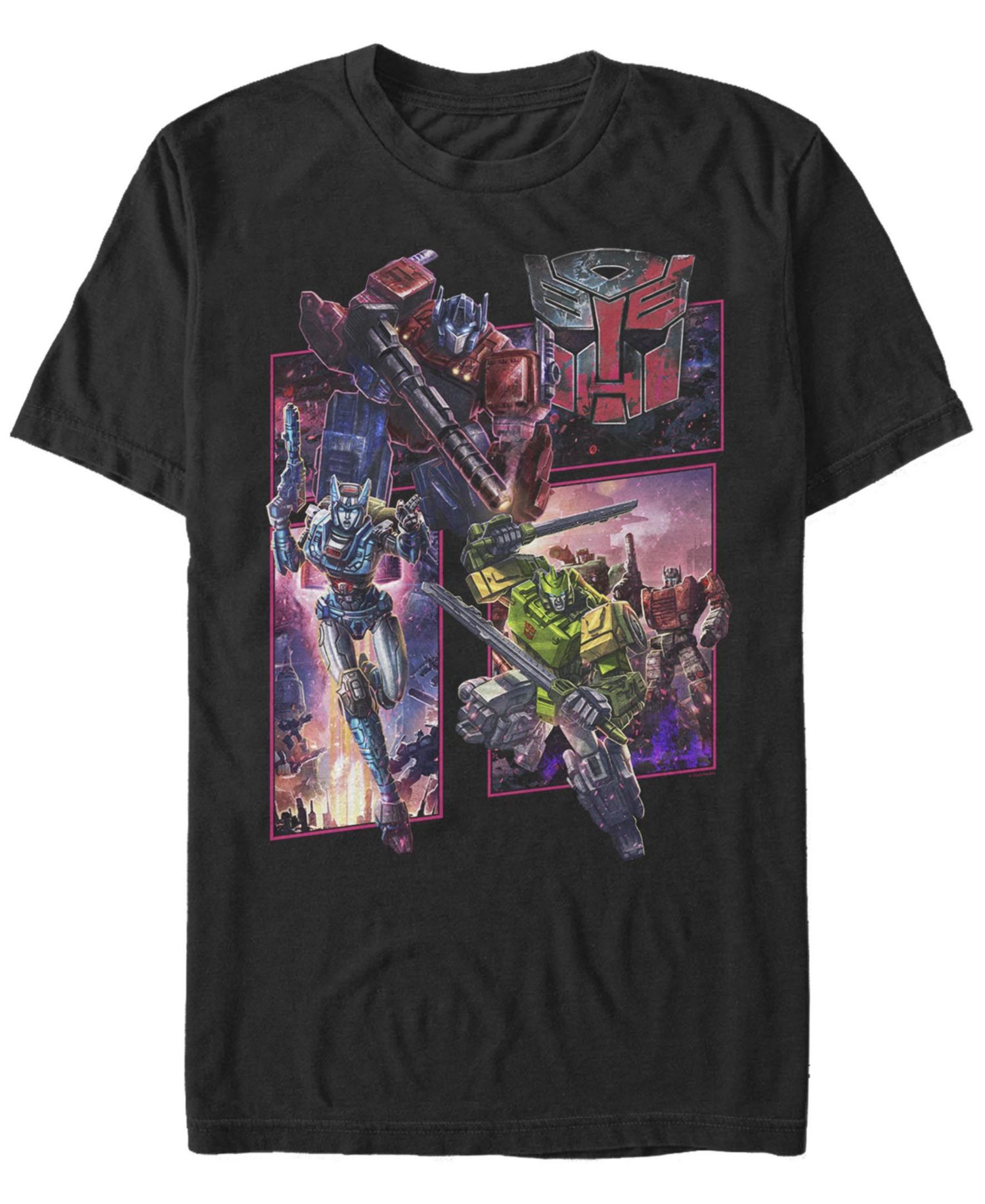Men's Autobot Boxup Short Sleeve Crew T-shirt