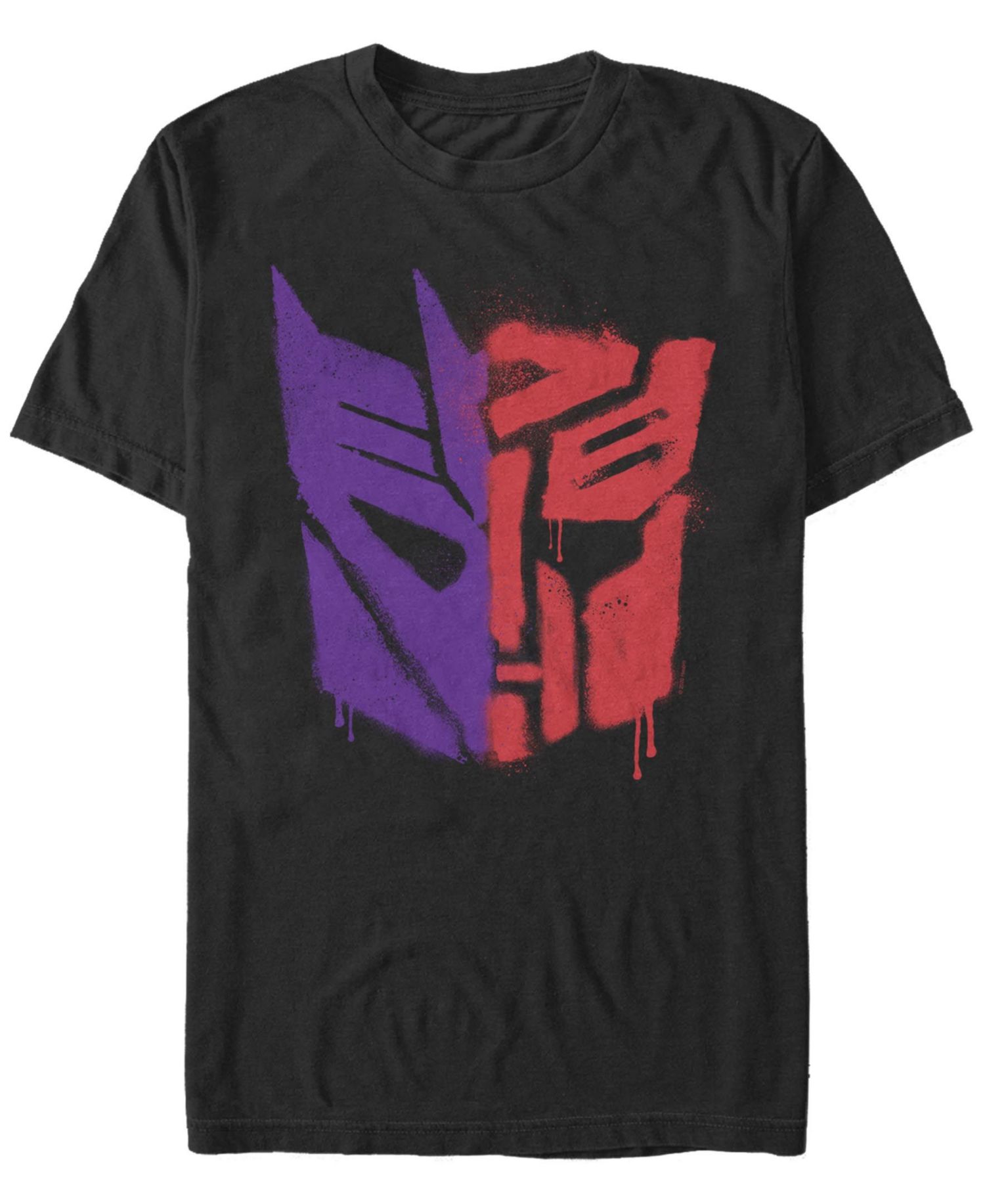 Men's Split Logo Spray Short Sleeve Crew T-shirt